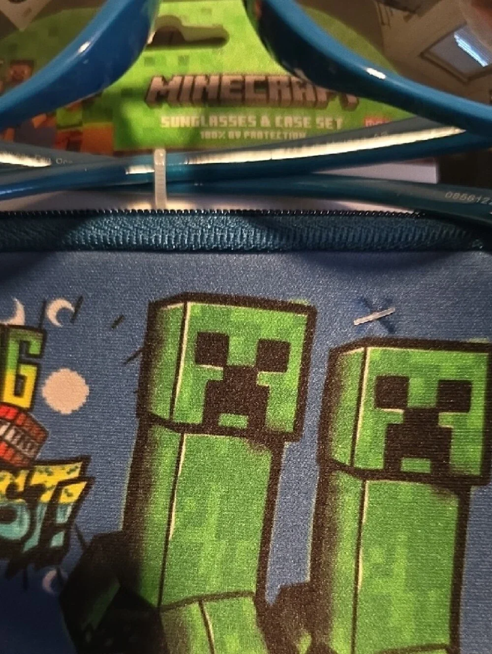 Mojang bright blue